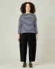 Huxley Black Cord Trousers sold by Beyond Nine