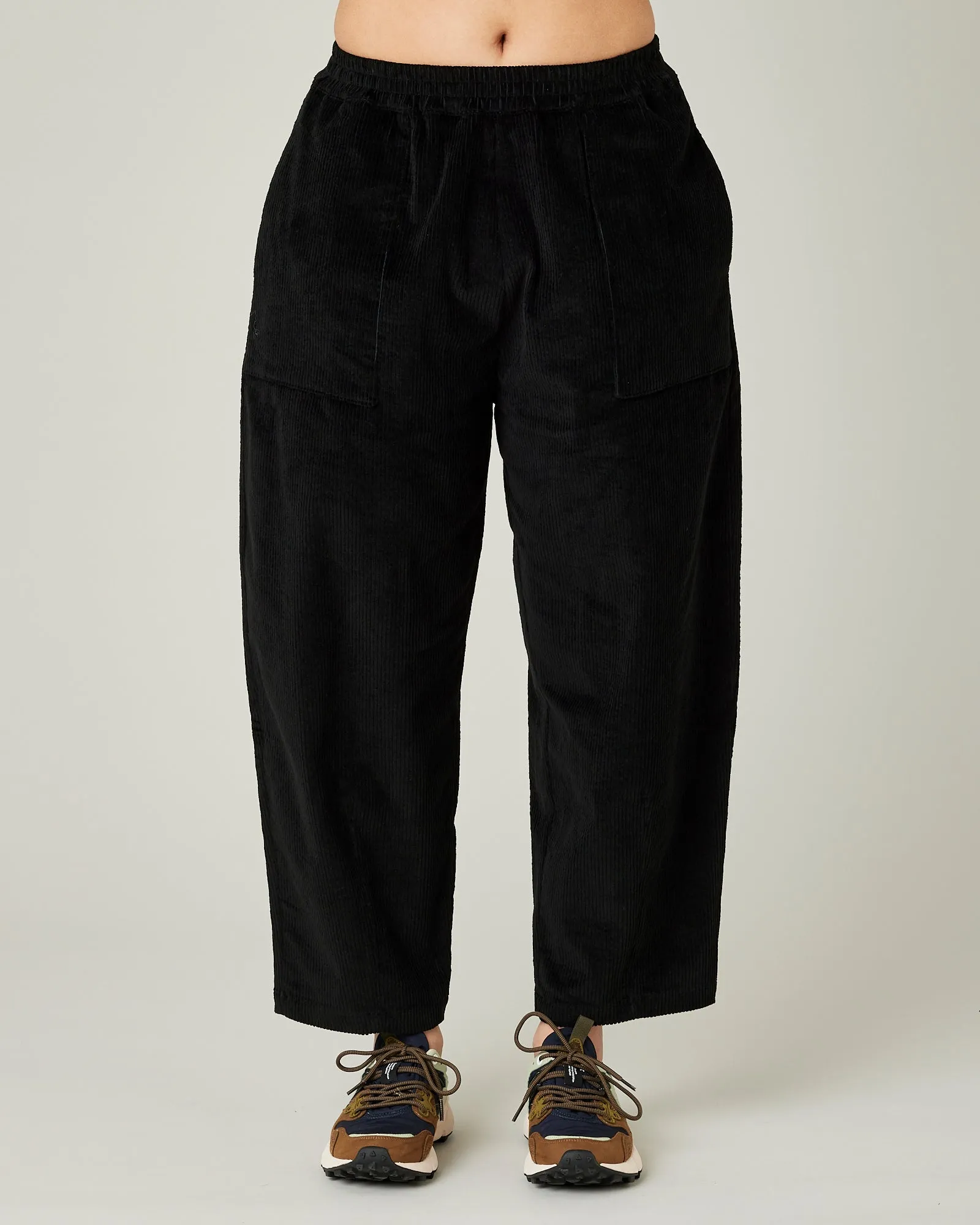 Huxley Black Cord Trousers sold by Beyond Nine