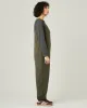 Laura Olive Cotton Jersey Jumpsuit sold by Beyond Nine