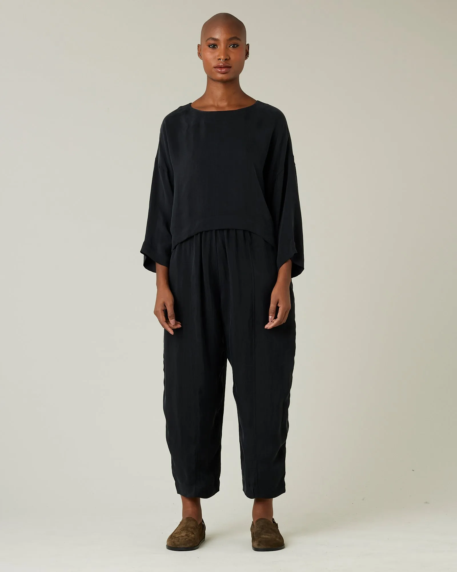 Lily Black Cupro Top sold by Beyond Nine product image thumbnail 5