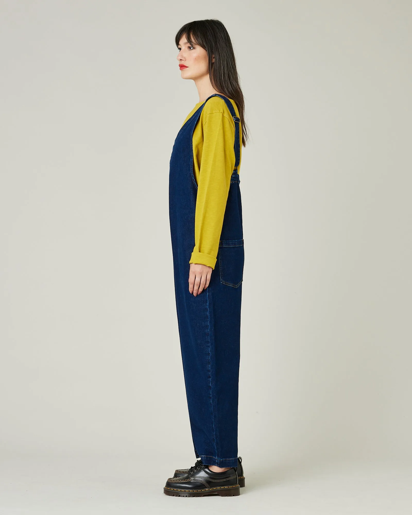 Ottie Dark Blue Denim Jumpsuit sold by Beyond Nine product image thumbnail 2