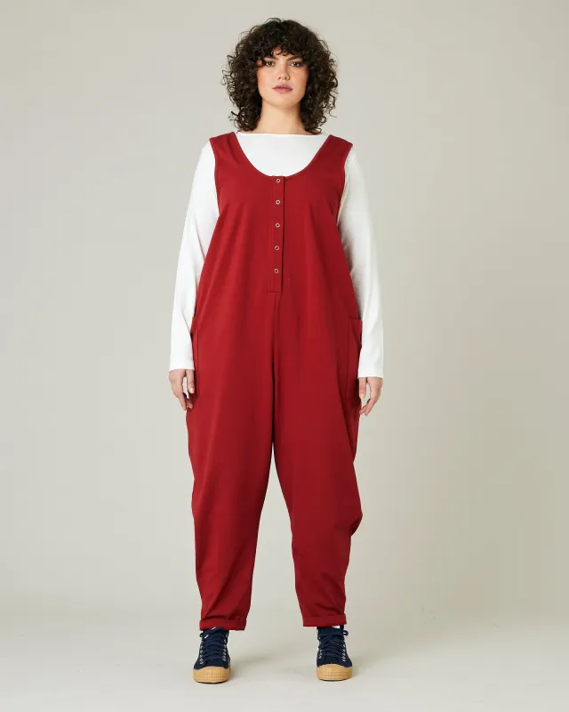 Poppy Cherry Cotton Jersey Jumpsuit sold by Beyond Nine
