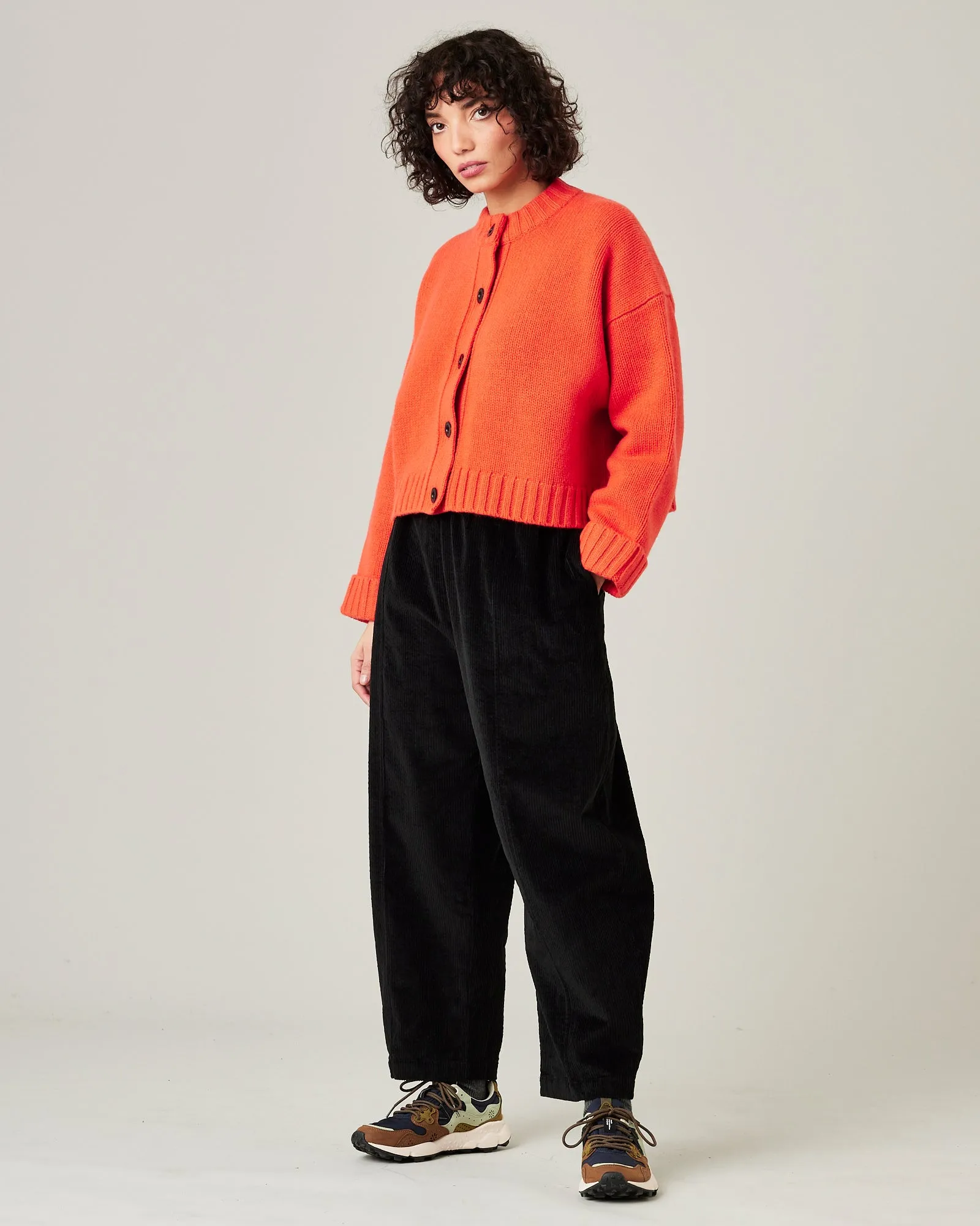 Mabel Black Cord Trousers sold by Beyond Nine product image thumbnail 5