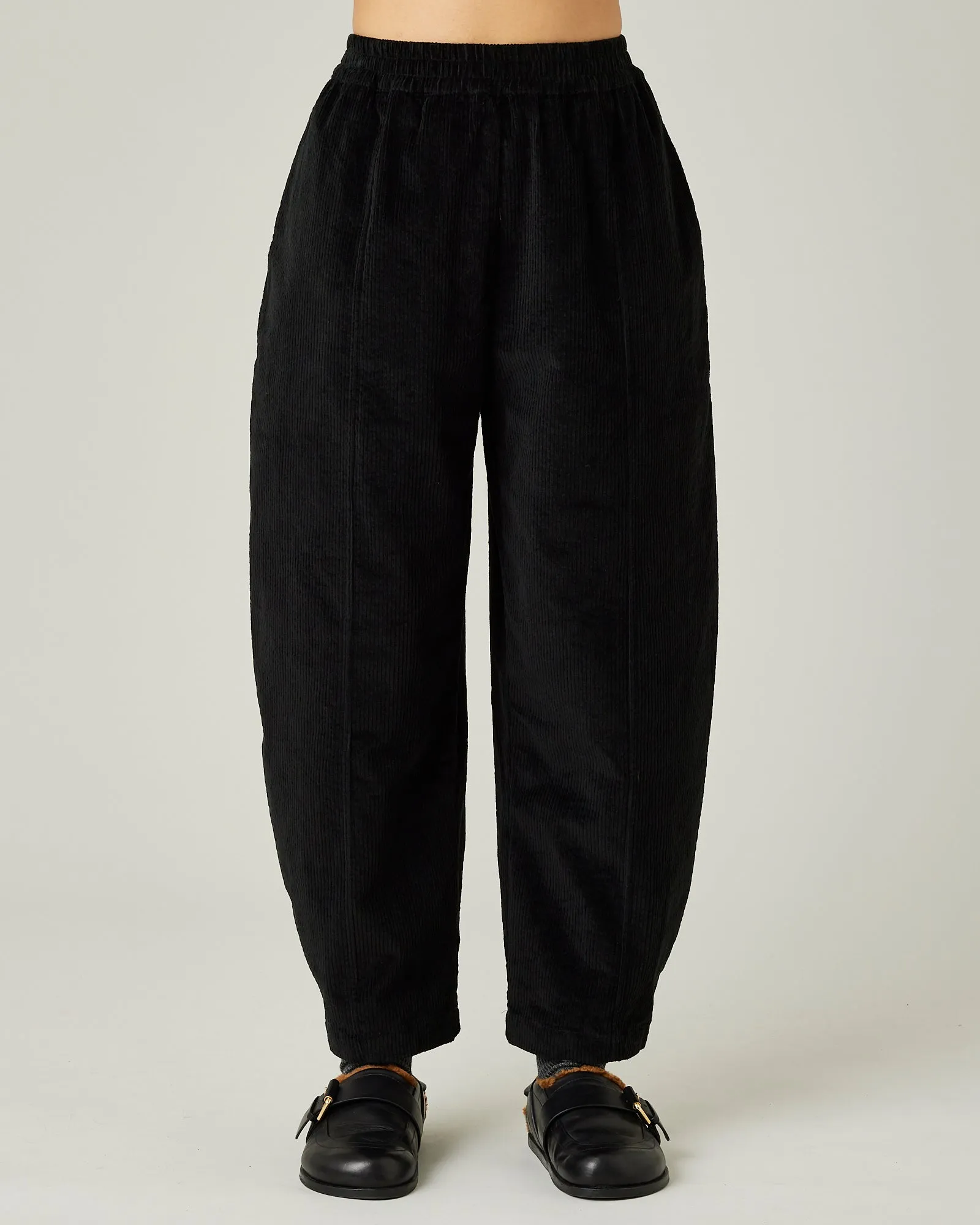 Mabel Black Cord Trousers sold by Beyond Nine