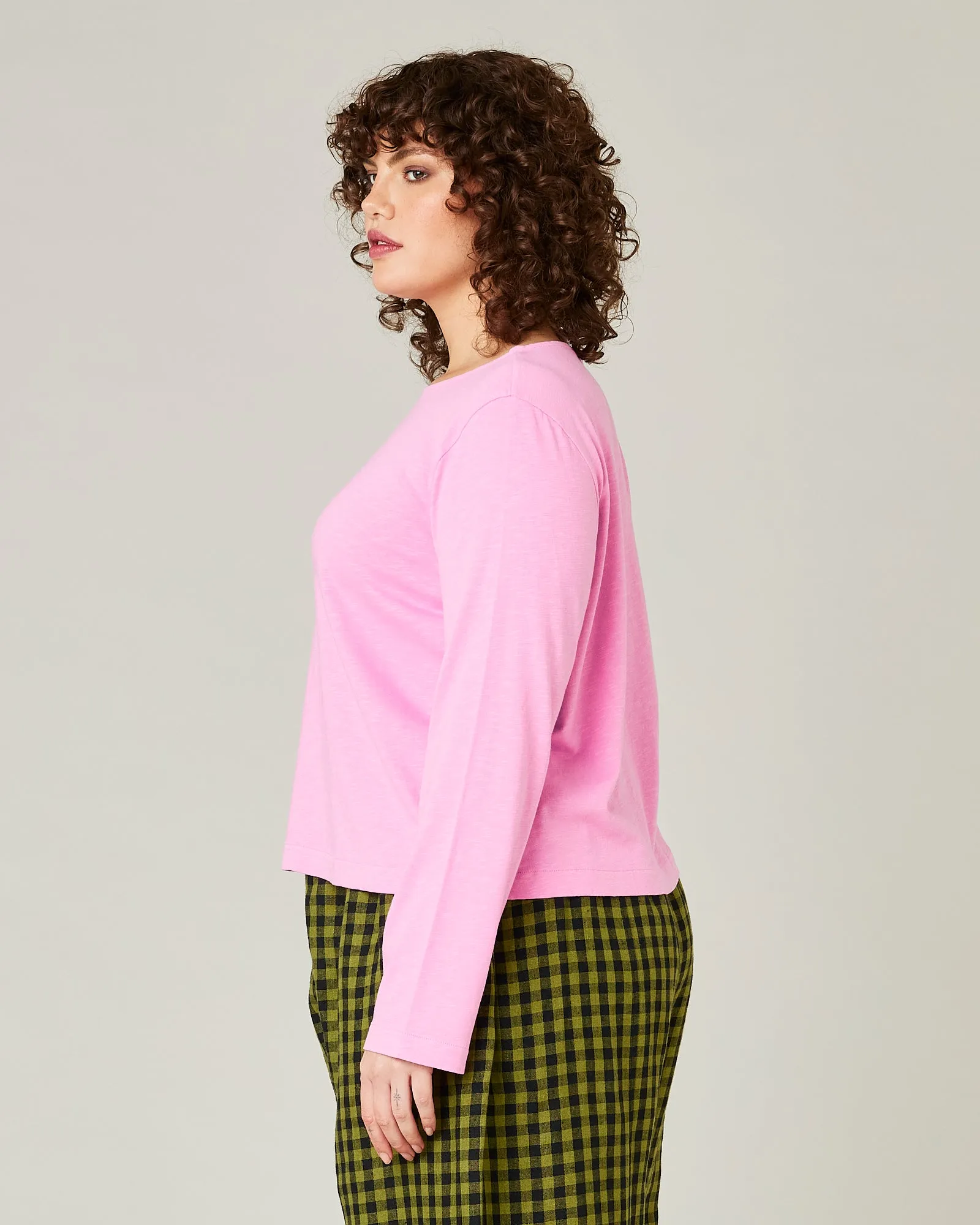Boat Neck Top Bubblegum sold by Beyond Nine product image thumbnail 2