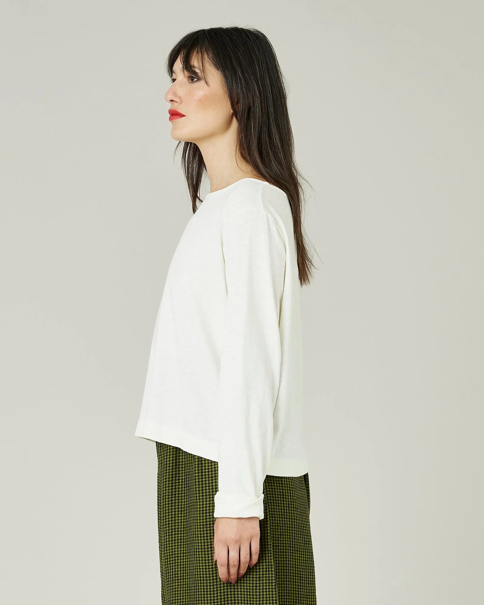 Boat Neck Top Ecru sold by Beyond Nine product image thumbnail 2