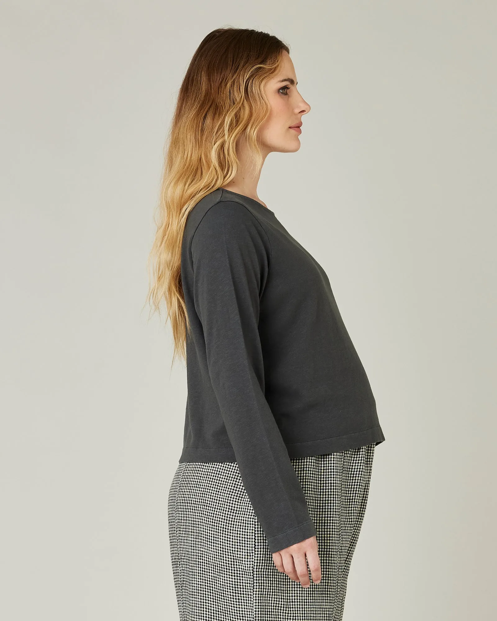 Boat Neck Top Slate sold by Beyond Nine product image thumbnail 4