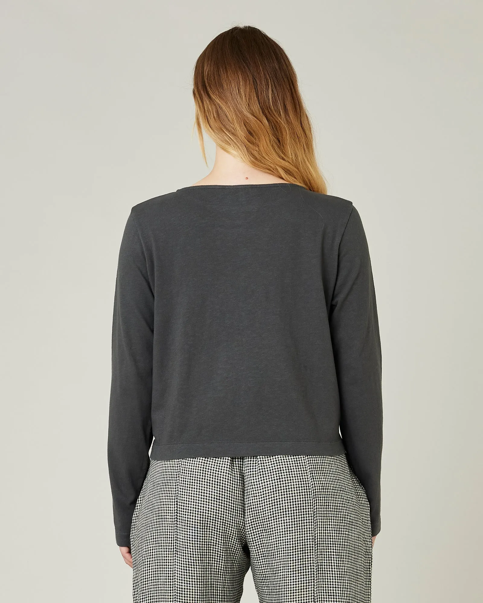 Boat Neck Top Slate sold by Beyond Nine product image thumbnail 3