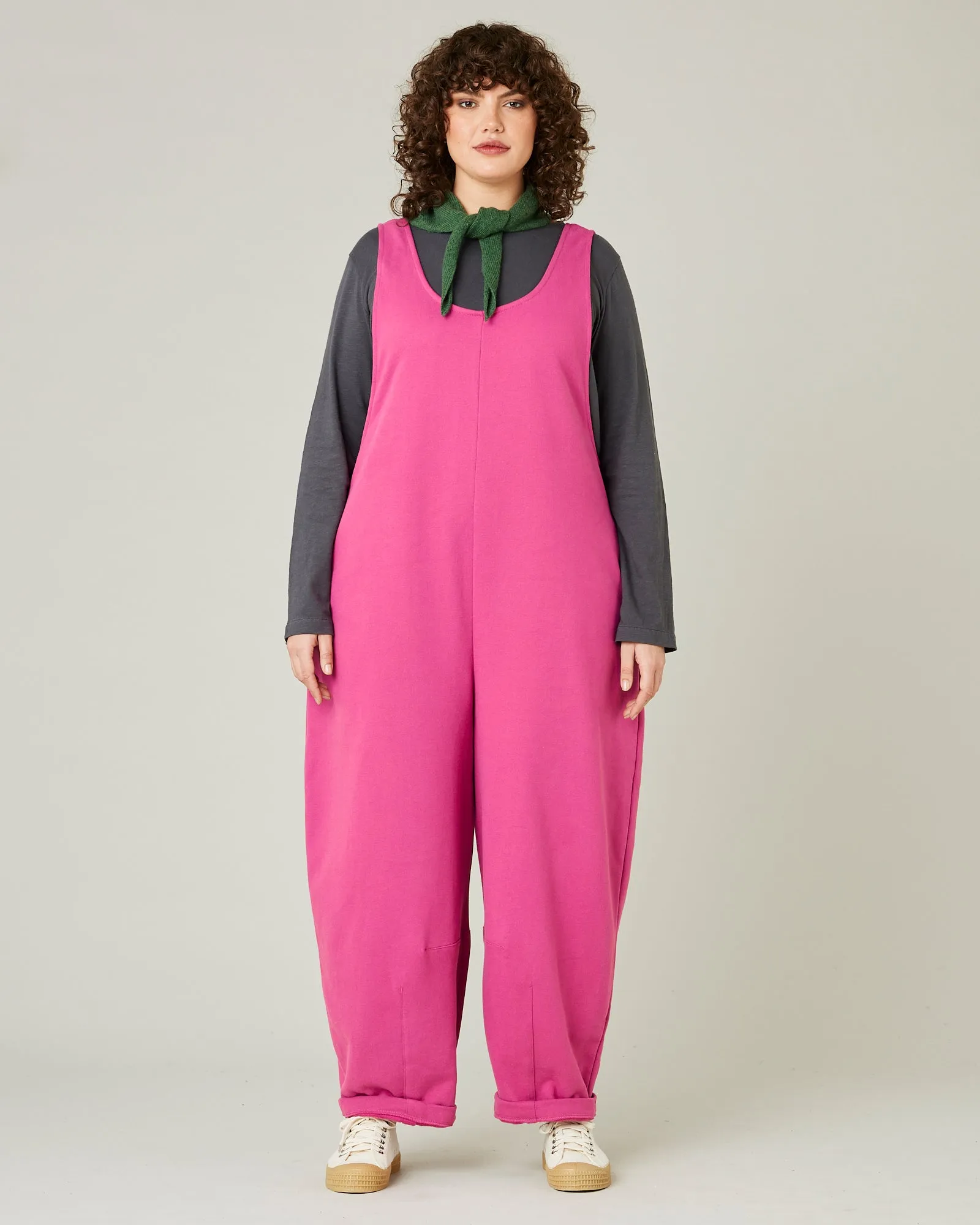 Clover Cactus Rose Organic Cotton Jersey Jumpsuit sold by Beyond Nine