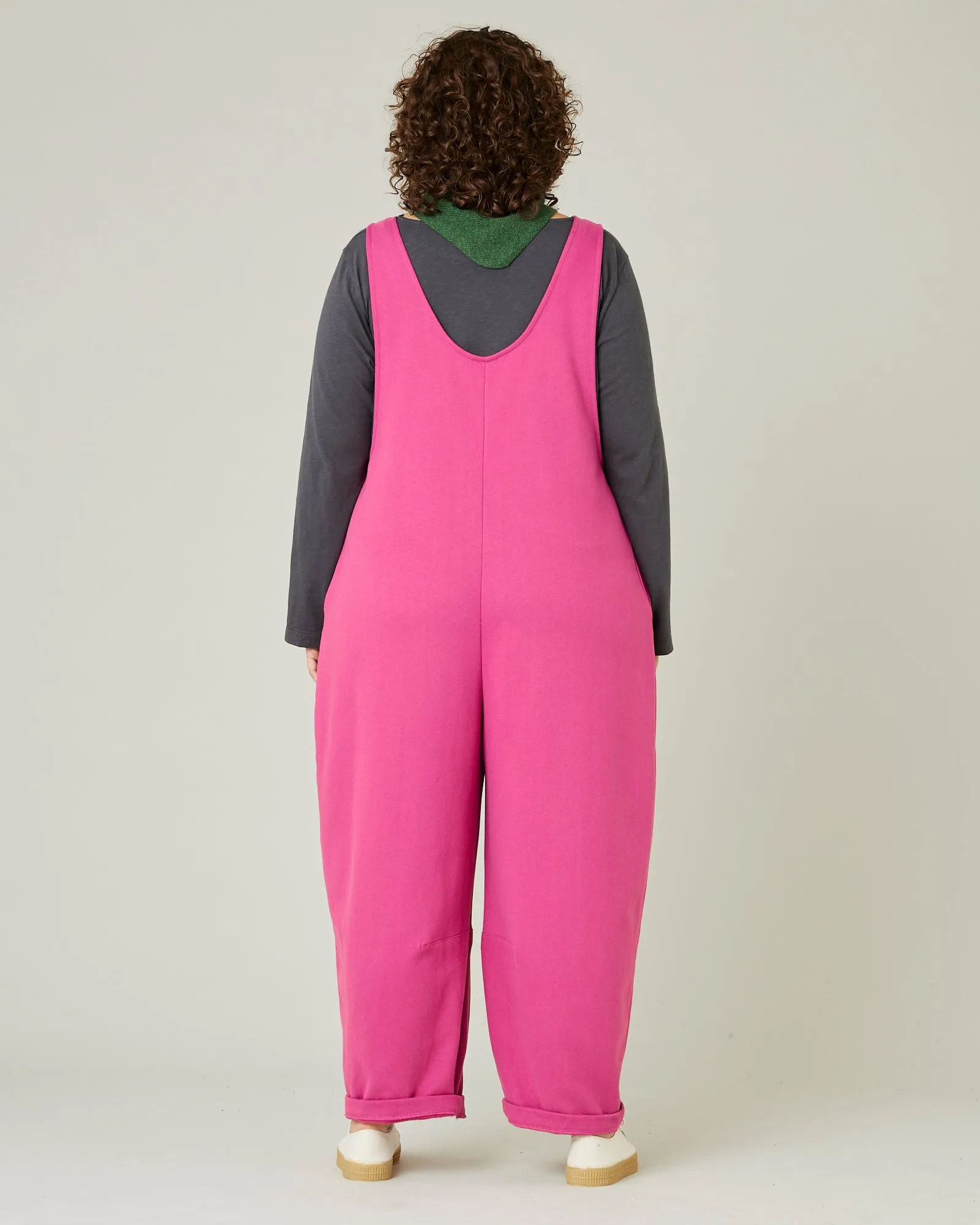 Clover Cactus Rose Organic Cotton Jersey Jumpsuit sold by Beyond Nine product image thumbnail 3