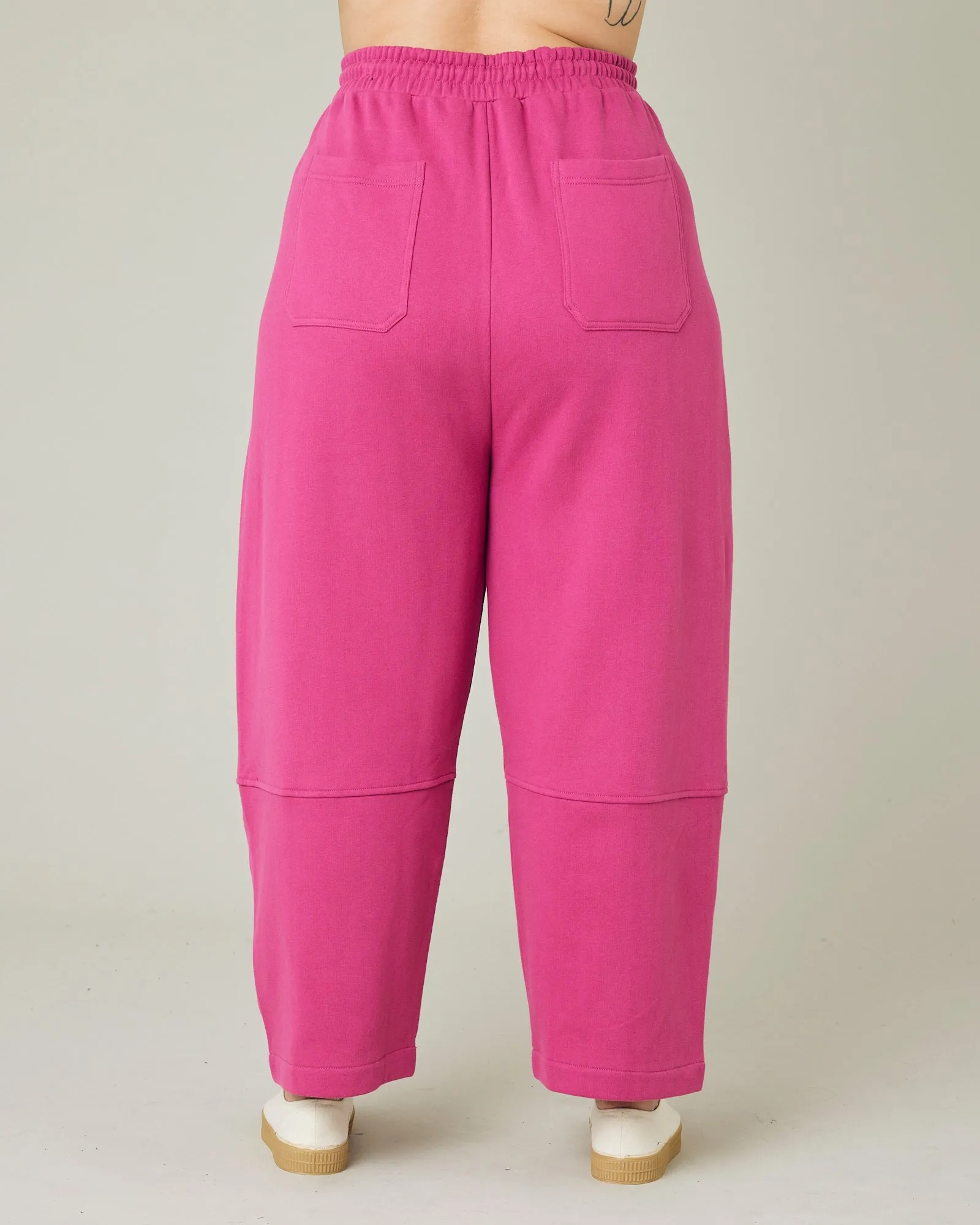 Madi Cactus Rose Organic Cotton Jersey Trousers sold by Beyond Nine product image thumbnail 3