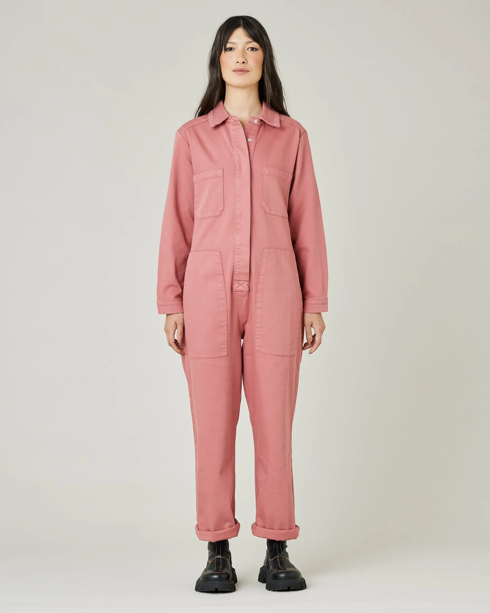 Denim Coverall - Rose sold by Beyond Nine
