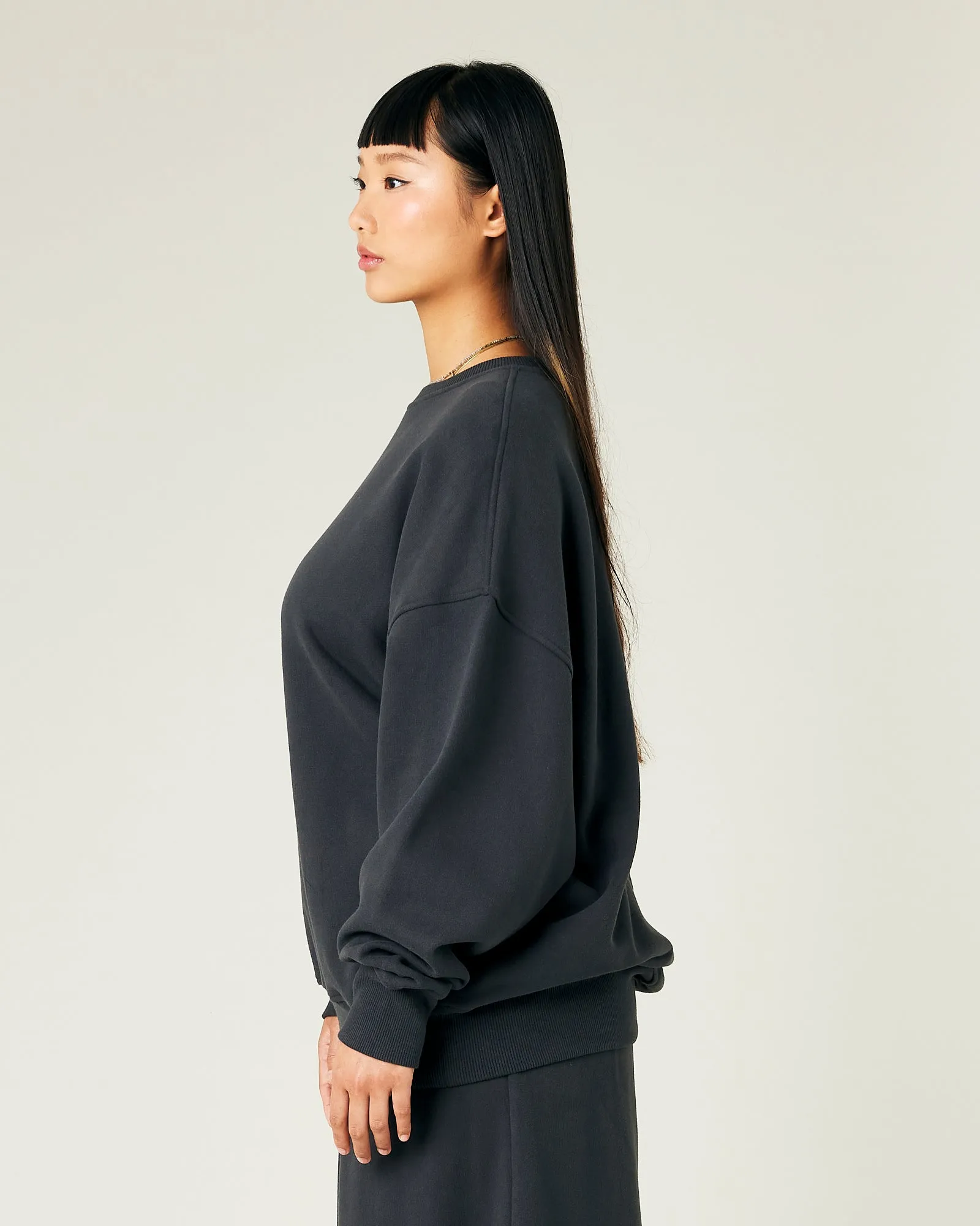 Riley Slate Organic Cotton Jumper sold by Beyond Nine product image thumbnail 2