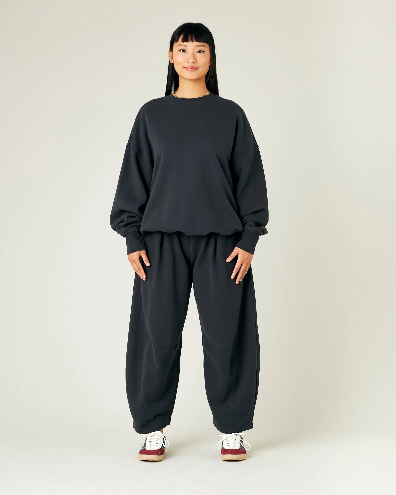 Riley Slate Organic Cotton Jumper sold by Beyond Nine product image thumbnail 4