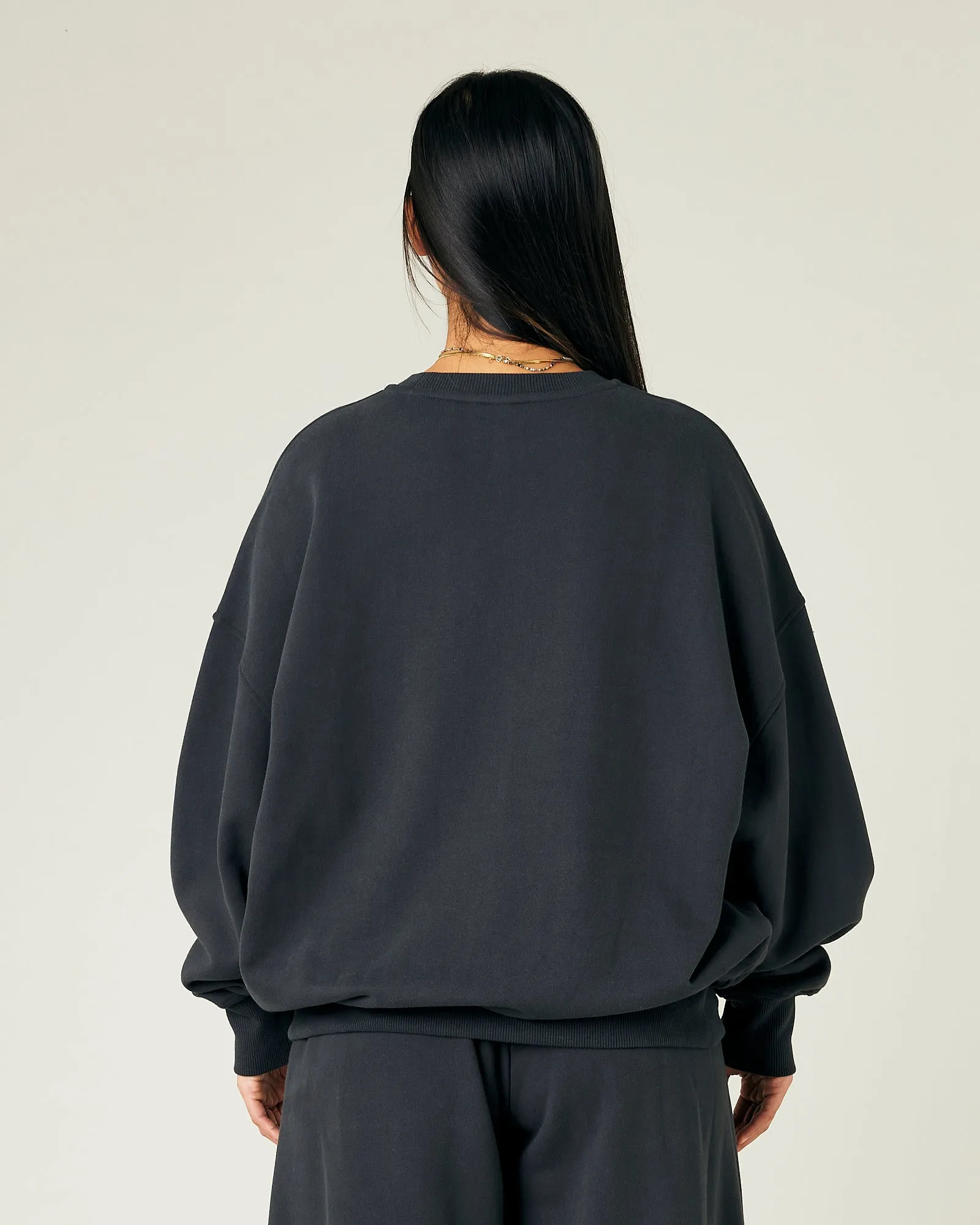 Riley Slate Organic Cotton Jumper sold by Beyond Nine product image thumbnail 3