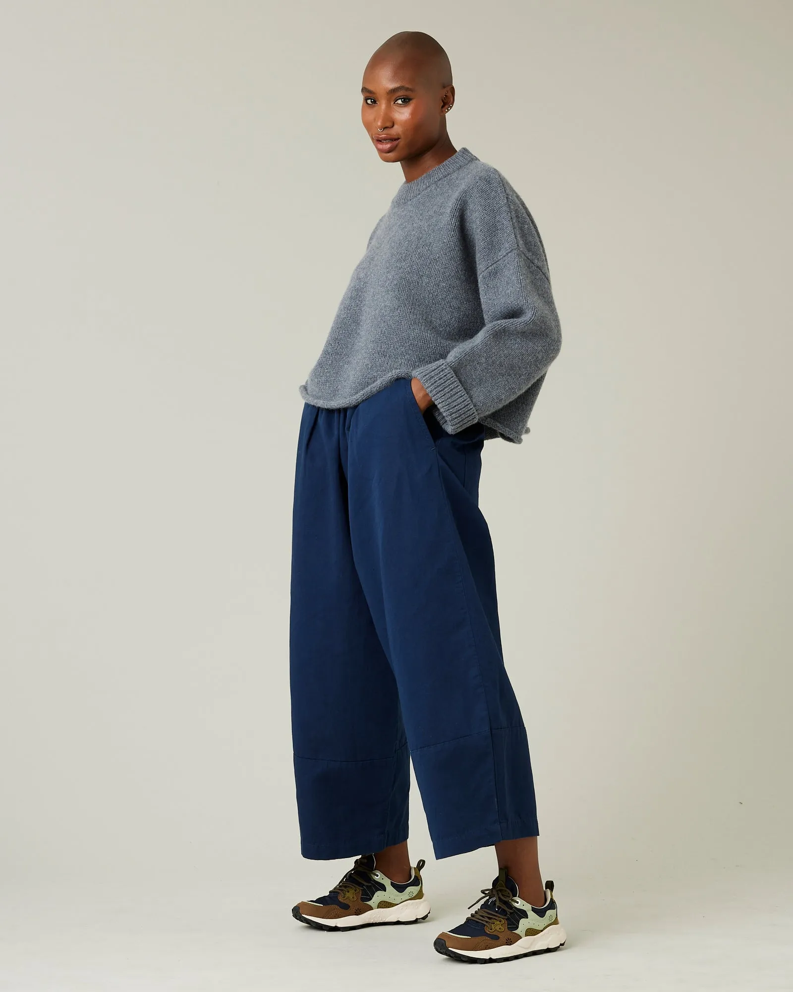 Coco Charcoal Knitted Wool Jumper sold by Beyond Nine product image thumbnail 5