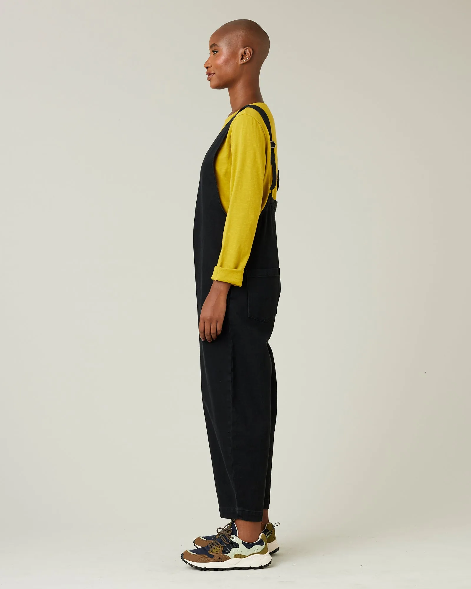 Ottie Black Denim Jumpsuit sold by Beyond Nine product image thumbnail 2