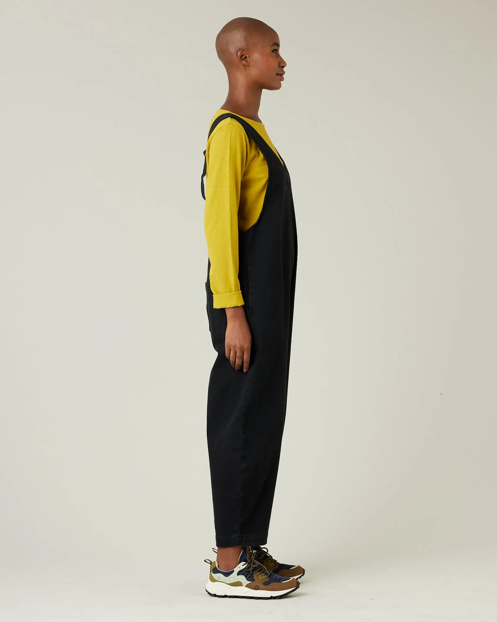 Ottie Black Denim Jumpsuit sold by Beyond Nine product image thumbnail 4
