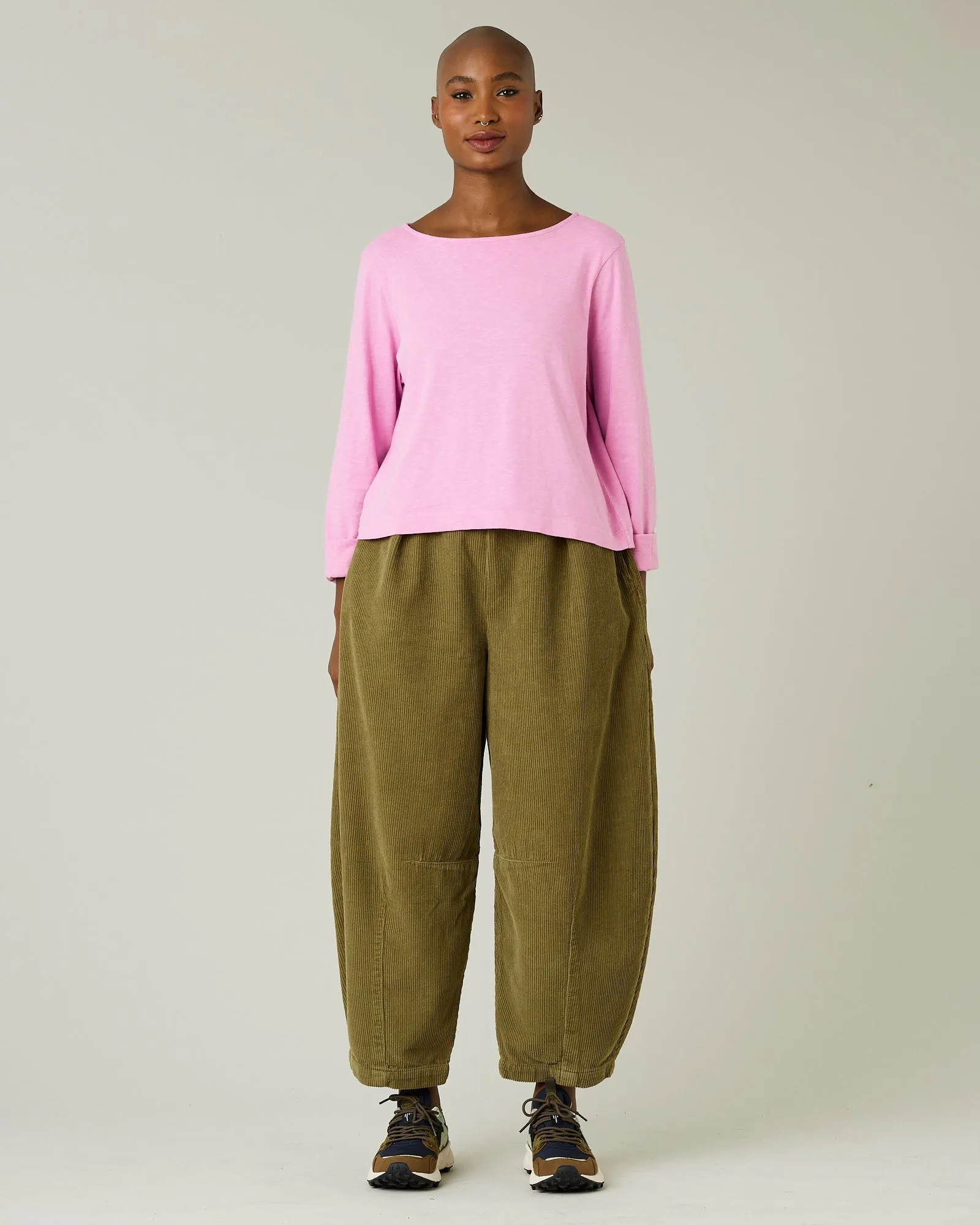 Daisy Olive Cord Trousers sold by Beyond Nine product image thumbnail 5
