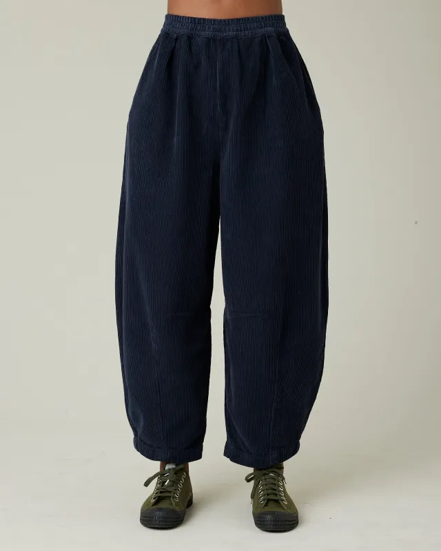 Daisy Navy Cord Trousers sold by Beyond Nine