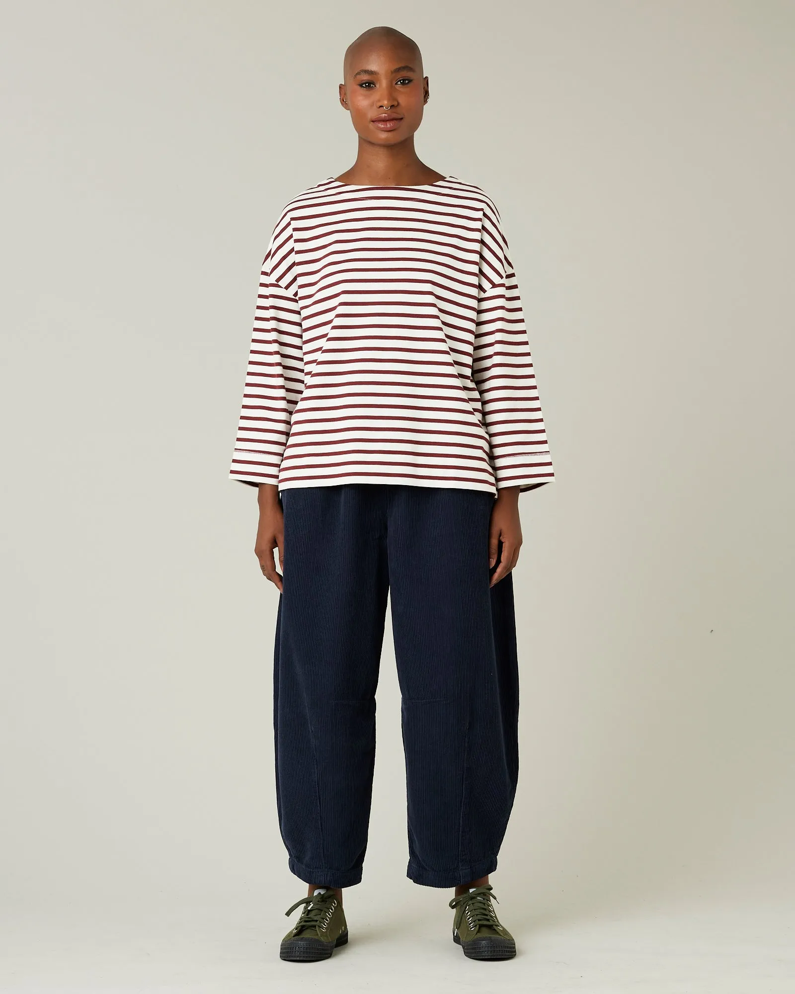 Daisy Navy Cord Trousers sold by Beyond Nine product image thumbnail 5