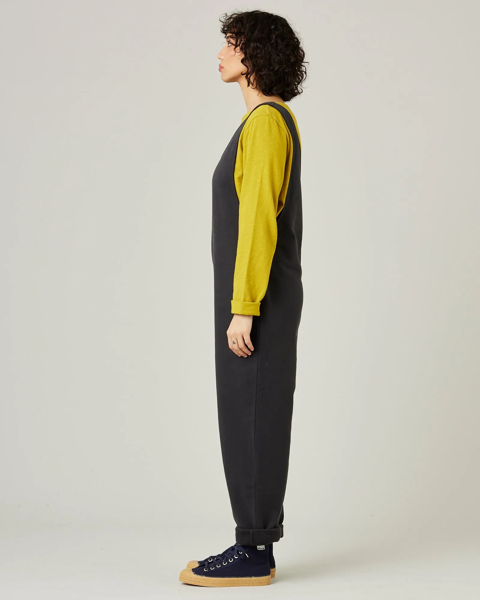 Laura Slate Cotton Jersey Jumpsuit sold by Beyond Nine product image thumbnail 2