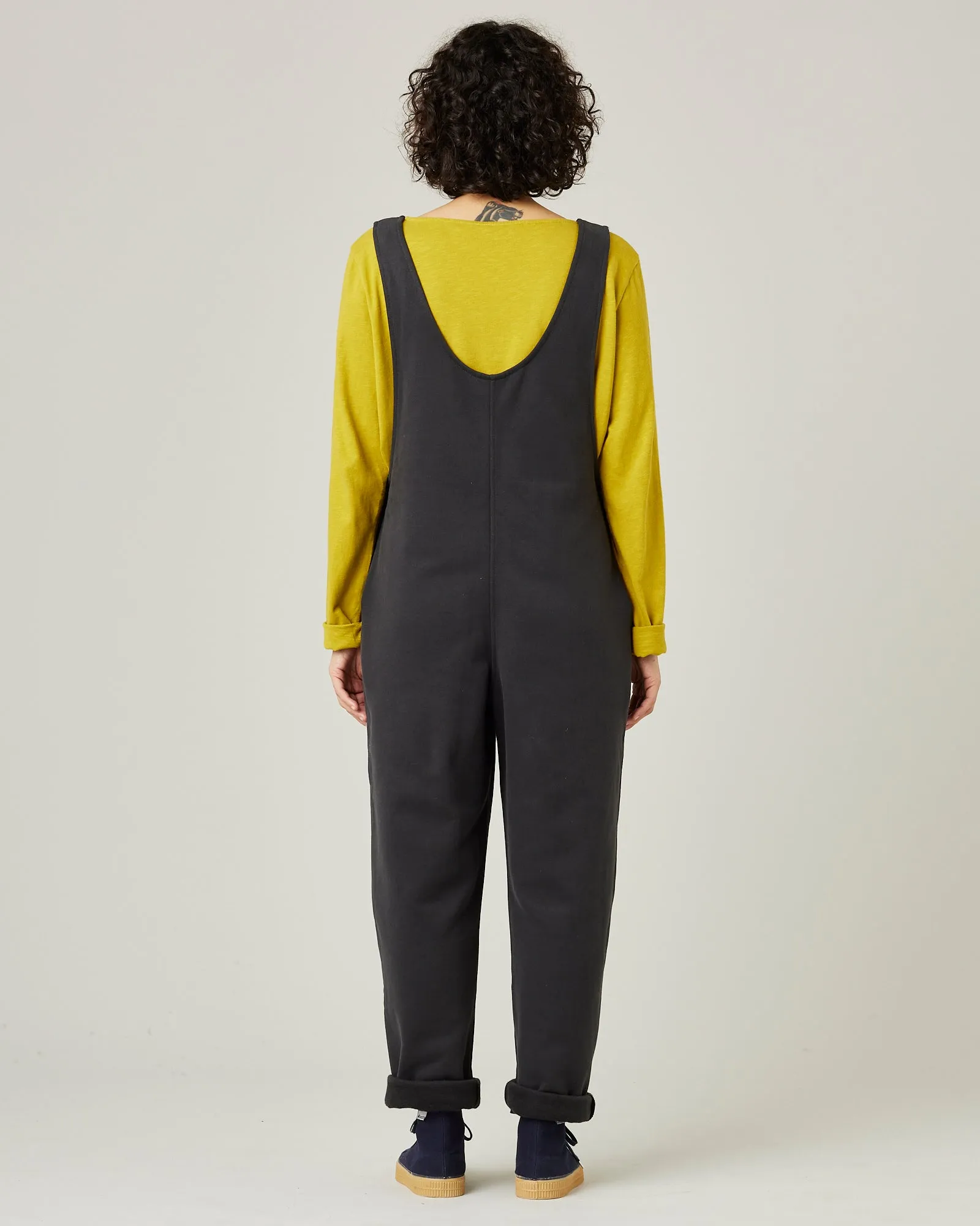 Laura Slate Cotton Jersey Jumpsuit sold by Beyond Nine product image thumbnail 3