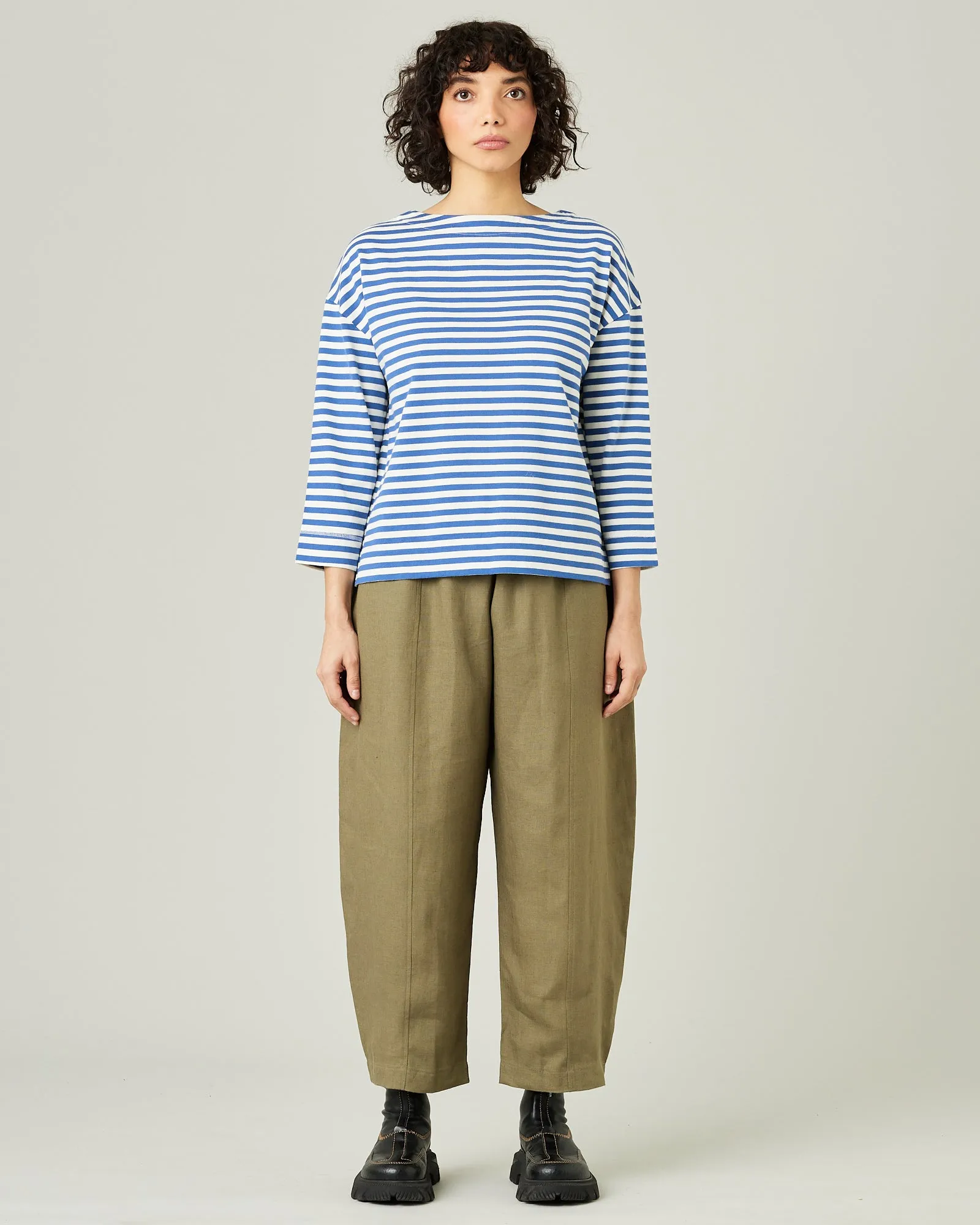 Mabel - Khaki Linen Trousers sold by Beyond Nine product image thumbnail 5
