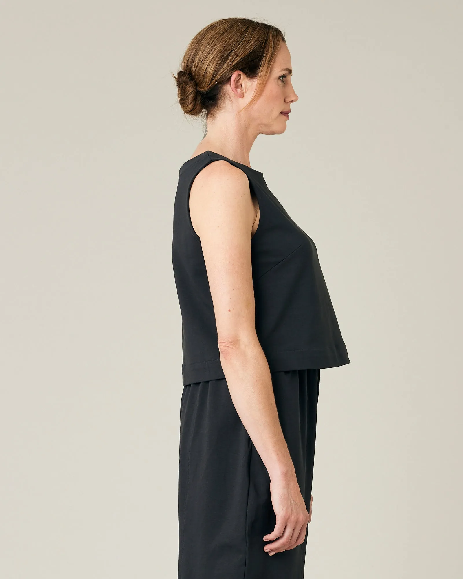 Esme Slate Jersey Top sold by Beyond Nine product image thumbnail 4