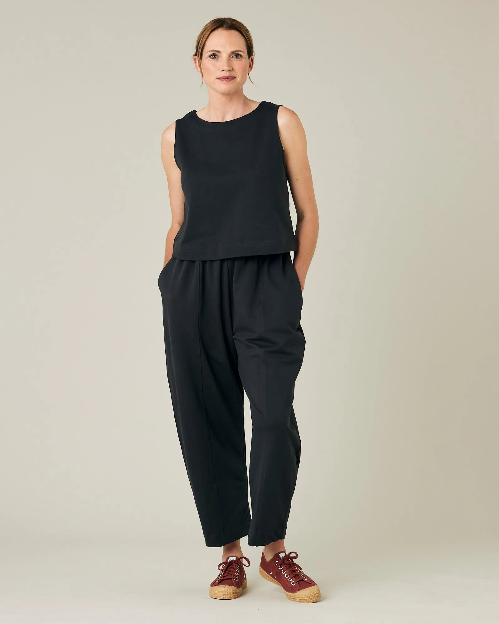 Esme Slate Jersey Top sold by Beyond Nine product image thumbnail 5