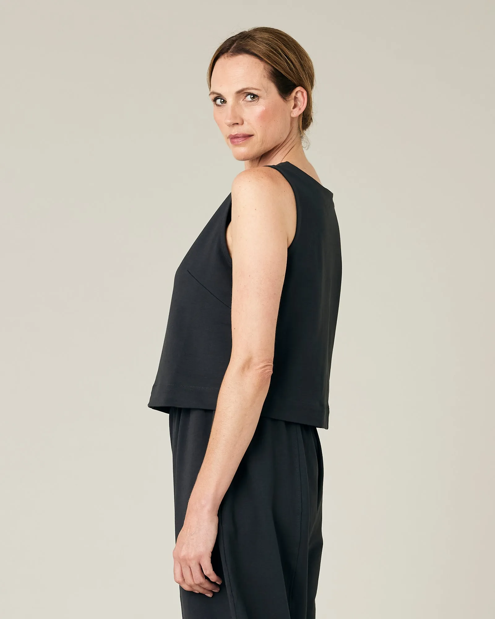 Esme Slate Jersey Top sold by Beyond Nine product image thumbnail 2