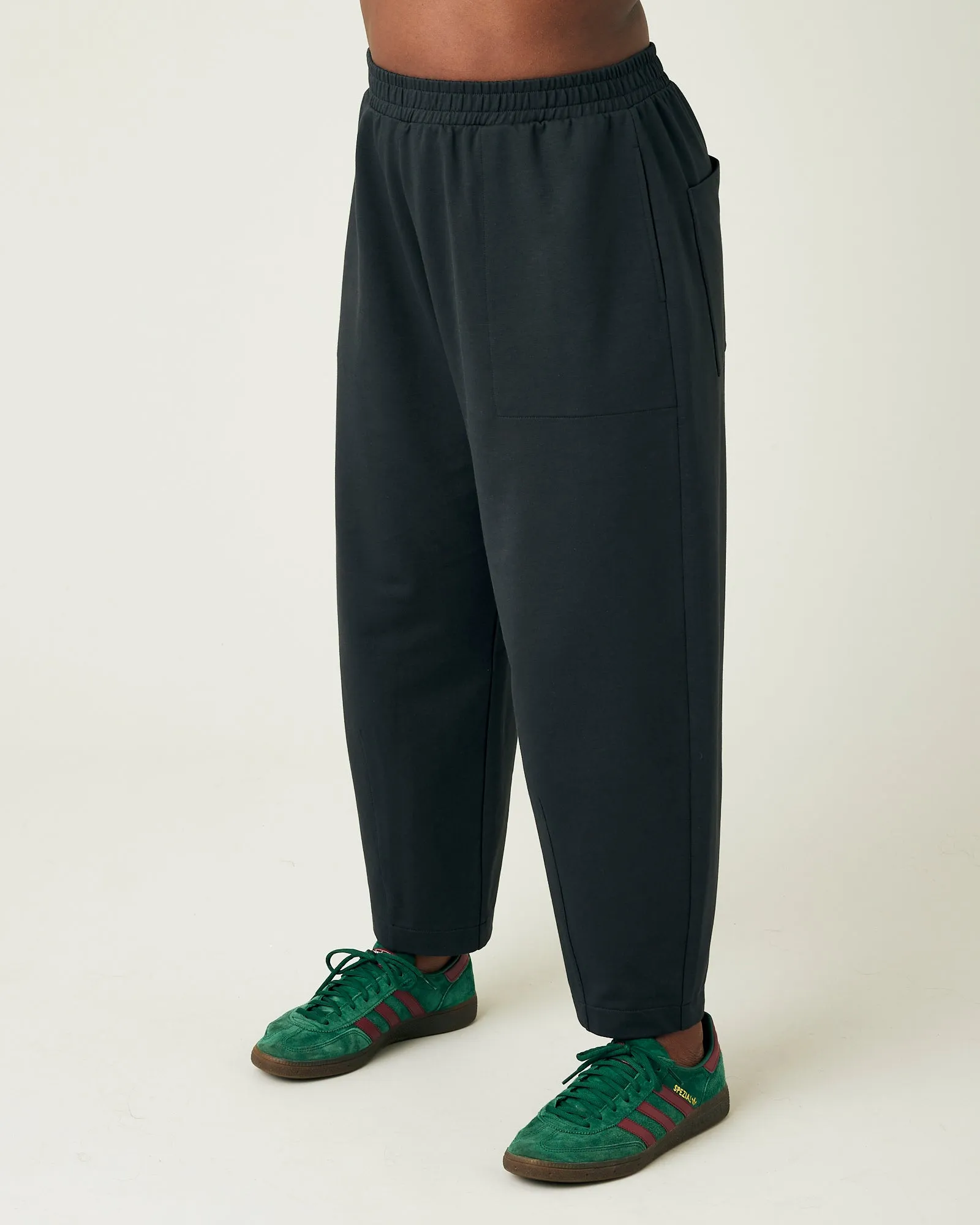 Huxley Slate Cotton Jersey Trousers sold by Beyond Nine product image thumbnail 2