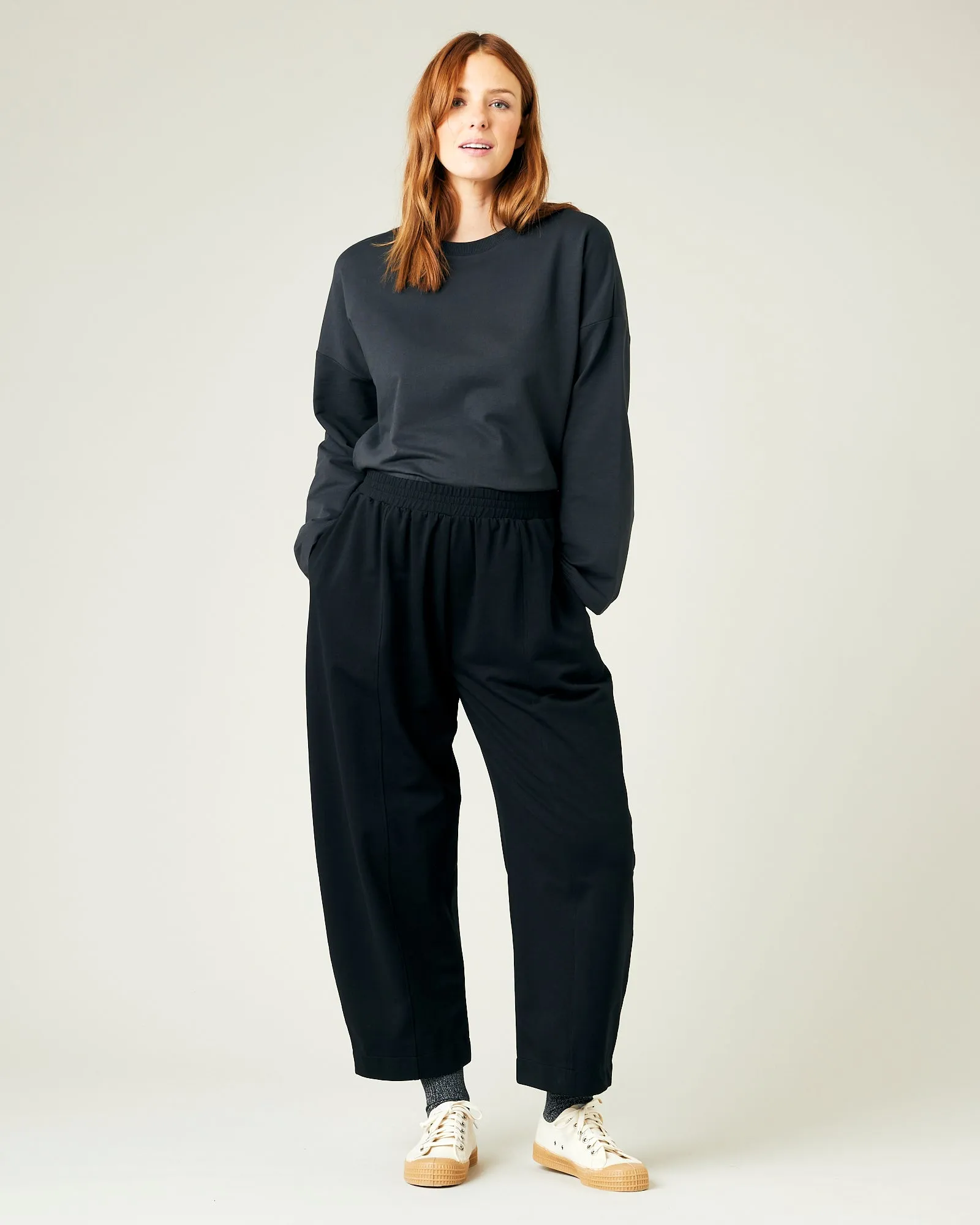 Mabel Black Jersey Trousers sold by Beyond Nine product image thumbnail 5