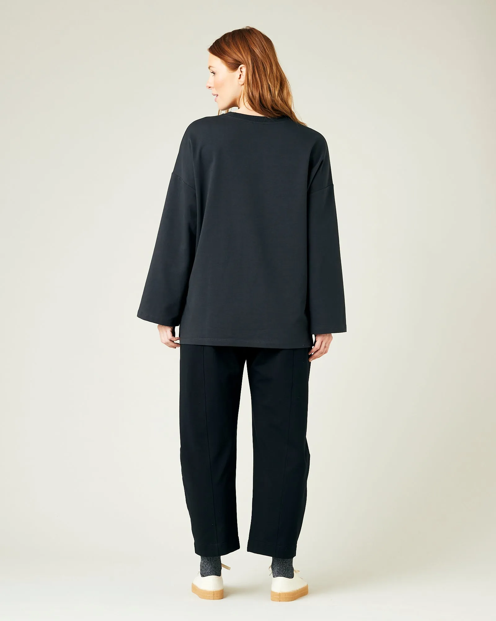 Mabel Black Jersey Trousers sold by Beyond Nine product image thumbnail 4
