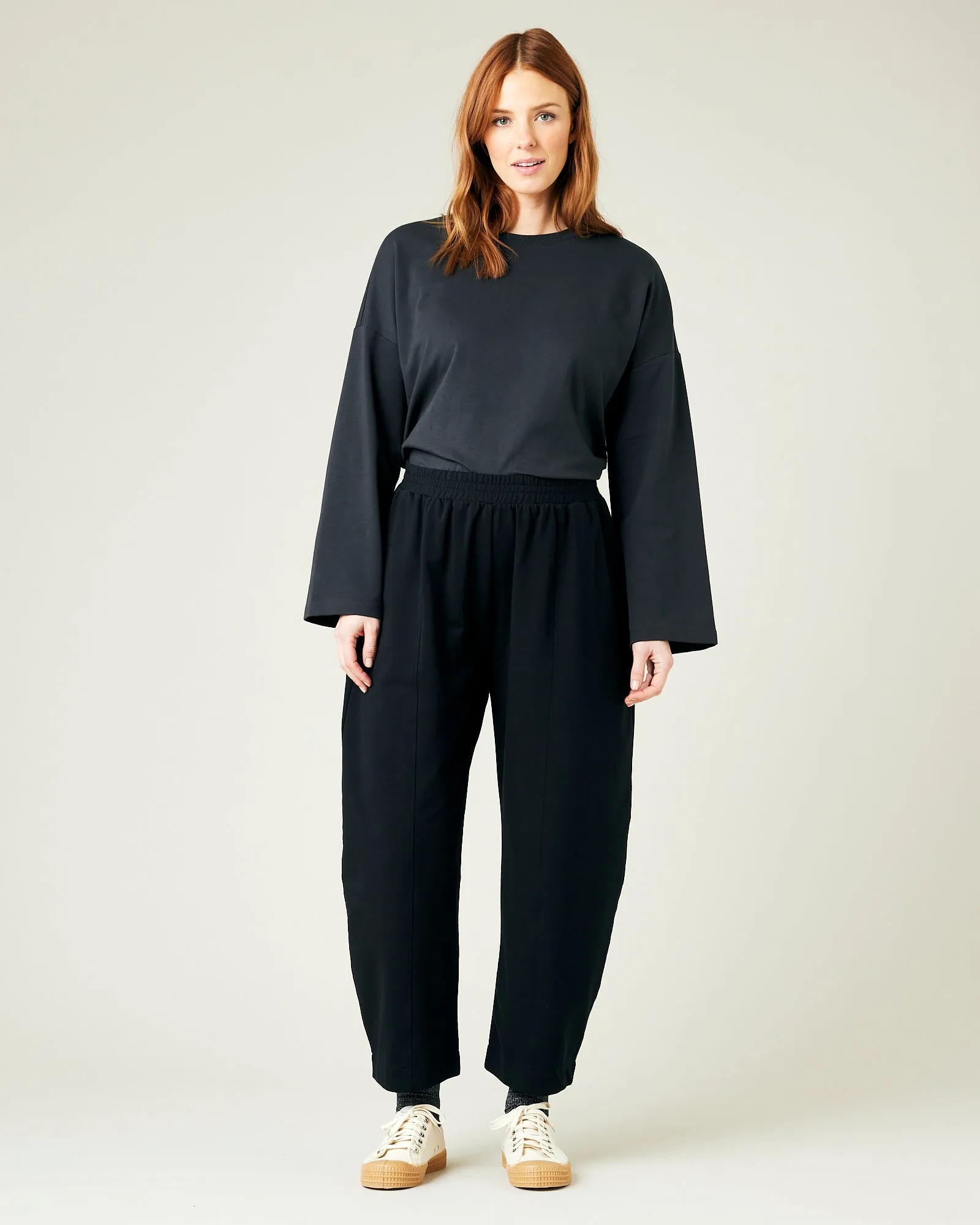 Mabel Black Jersey Trousers sold by Beyond Nine product image thumbnail 2