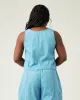 Esme Light Wash Denim Chambray Top sold by Beyond Nine