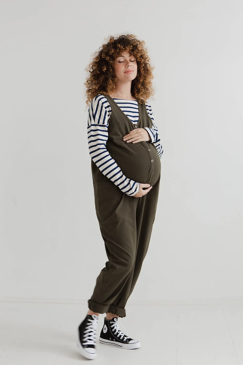 Poppy Jumpsuit - Olive sold by Beyond Nine product image thumbnail 3