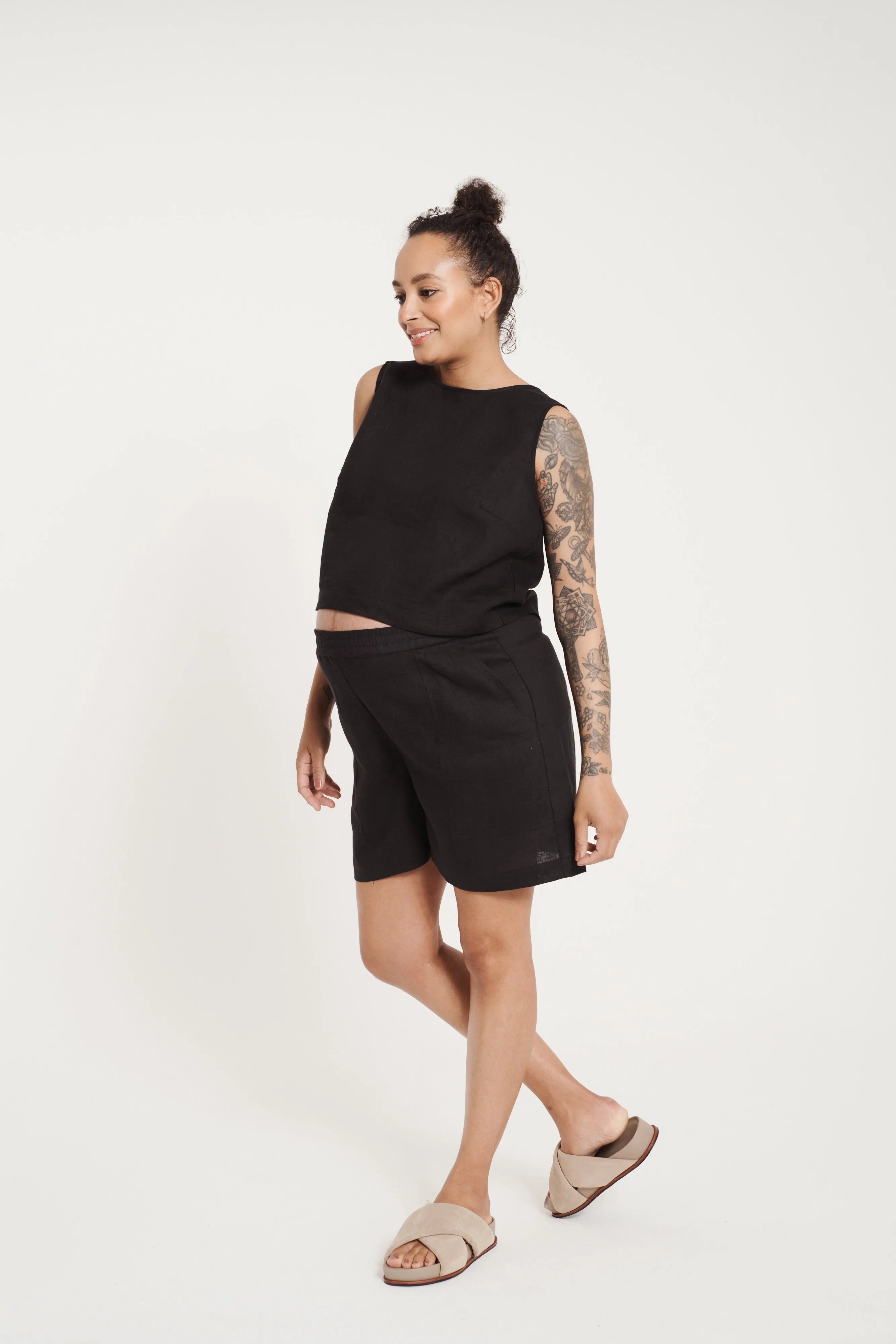 Ari Shorts - Black sold by Beyond Nine product image thumbnail 5