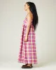 Suki Sonny Check Linen Dress sold by Beyond Nine