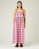Suki Sonny Check Linen Dress sold by Beyond Nine