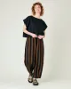 Polly Black Linen Top sold by Beyond Nine