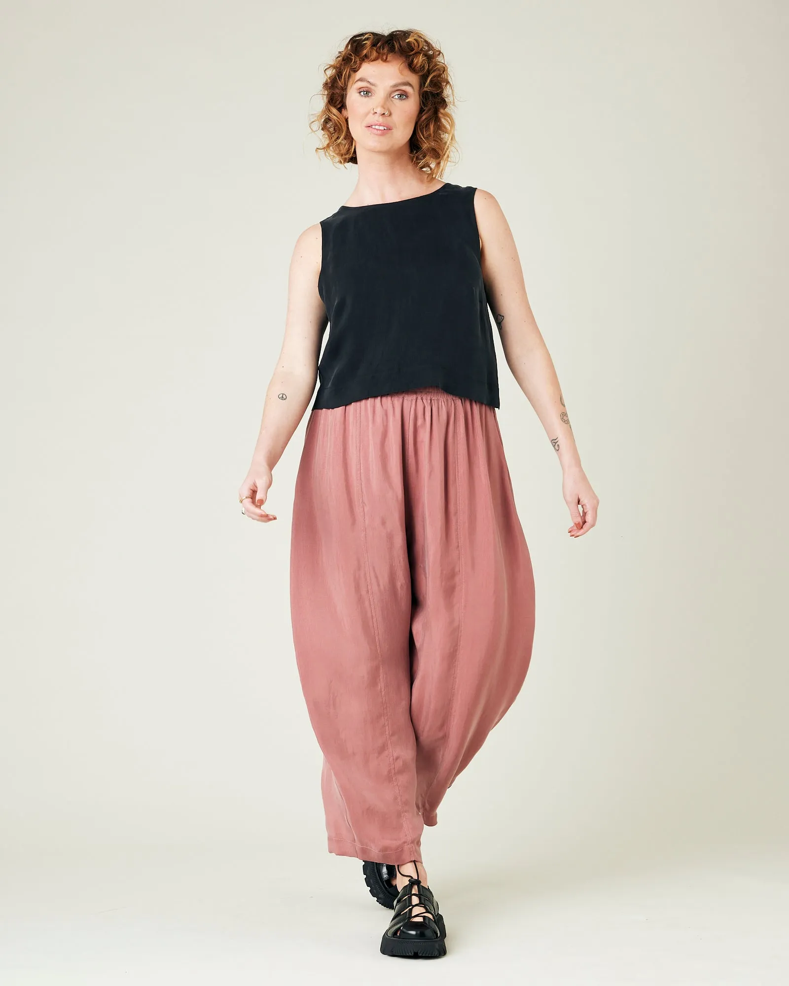 Esme Black Cupro Top sold by Beyond Nine product image thumbnail 4