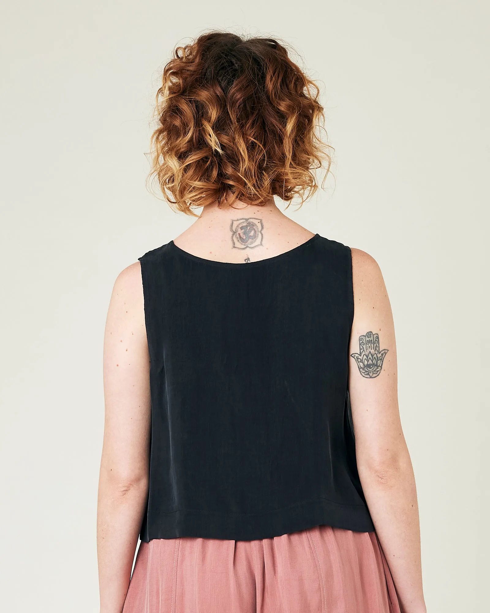 Esme Black Cupro Top sold by Beyond Nine product image thumbnail 3