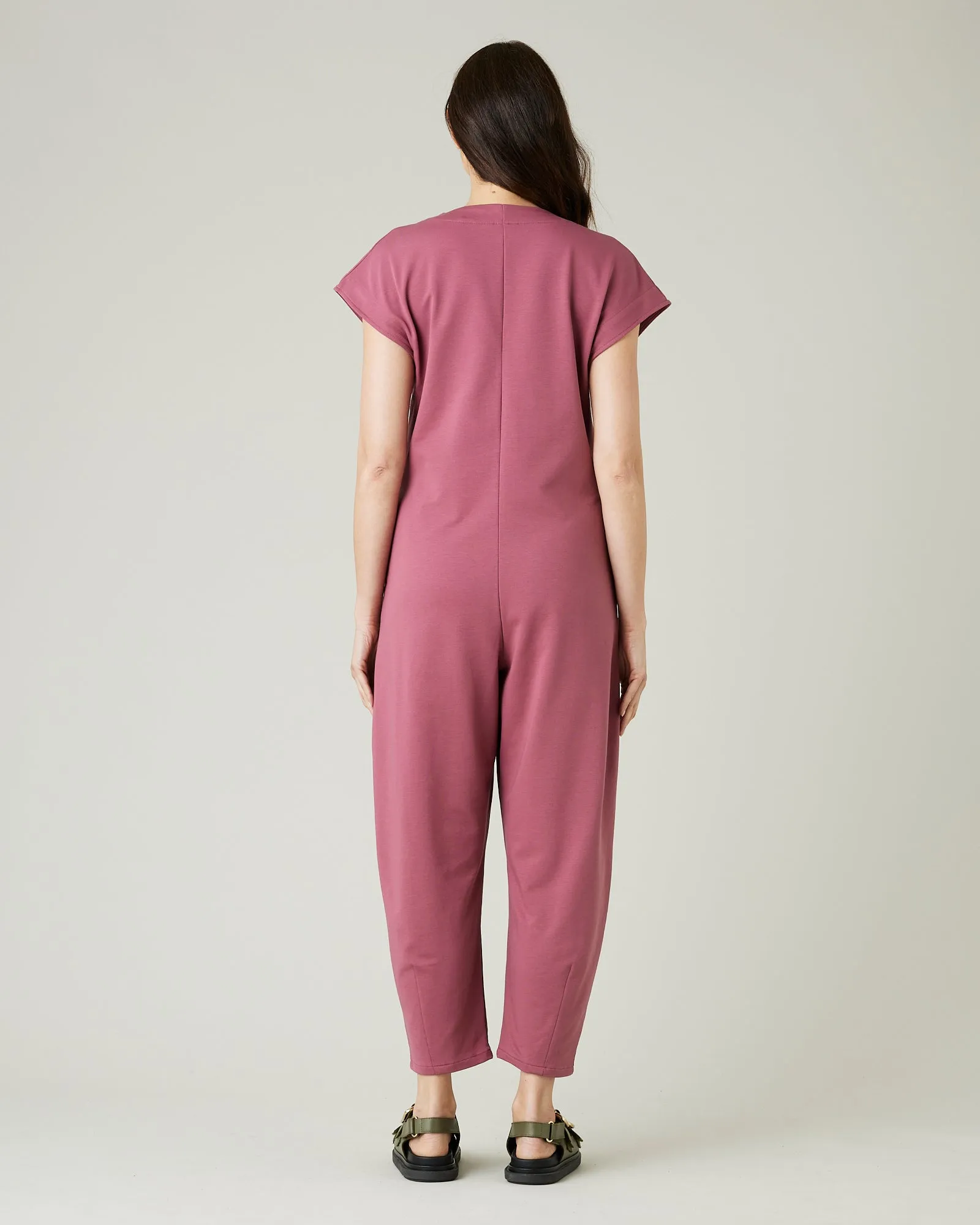 Frankie Autumn Rose Cotton Jersey Jumpsuit sold by Beyond Nine product image thumbnail 3