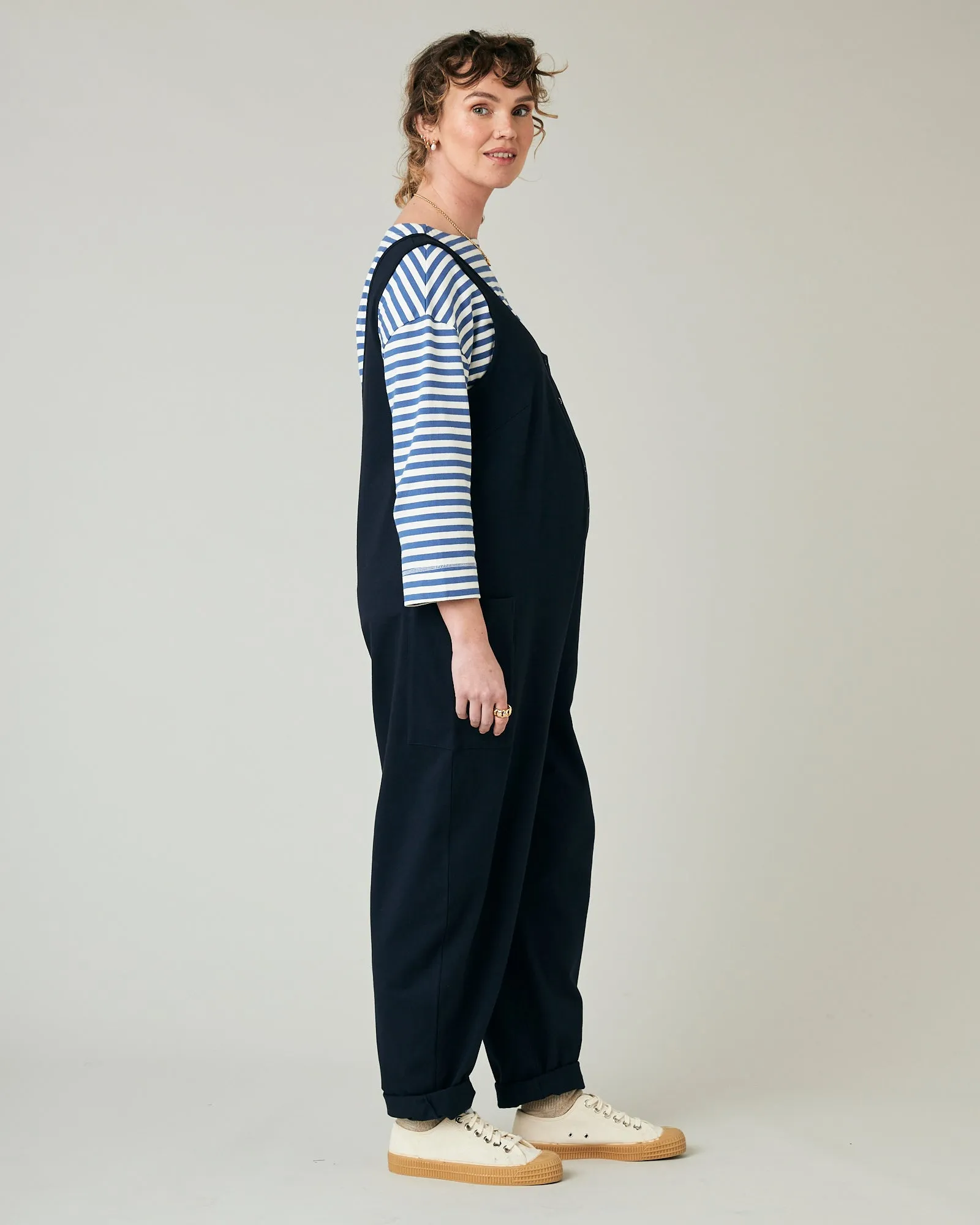Poppy Jumpsuit - Midnight Navy sold by Beyond Nine product image thumbnail 4