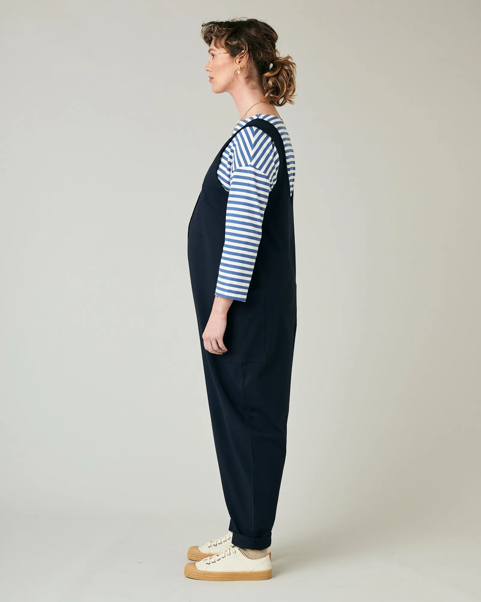 Poppy Jumpsuit - Midnight Navy sold by Beyond Nine product image thumbnail 2