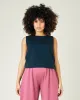 Esme Navy Jersey Top sold by Beyond Nine
