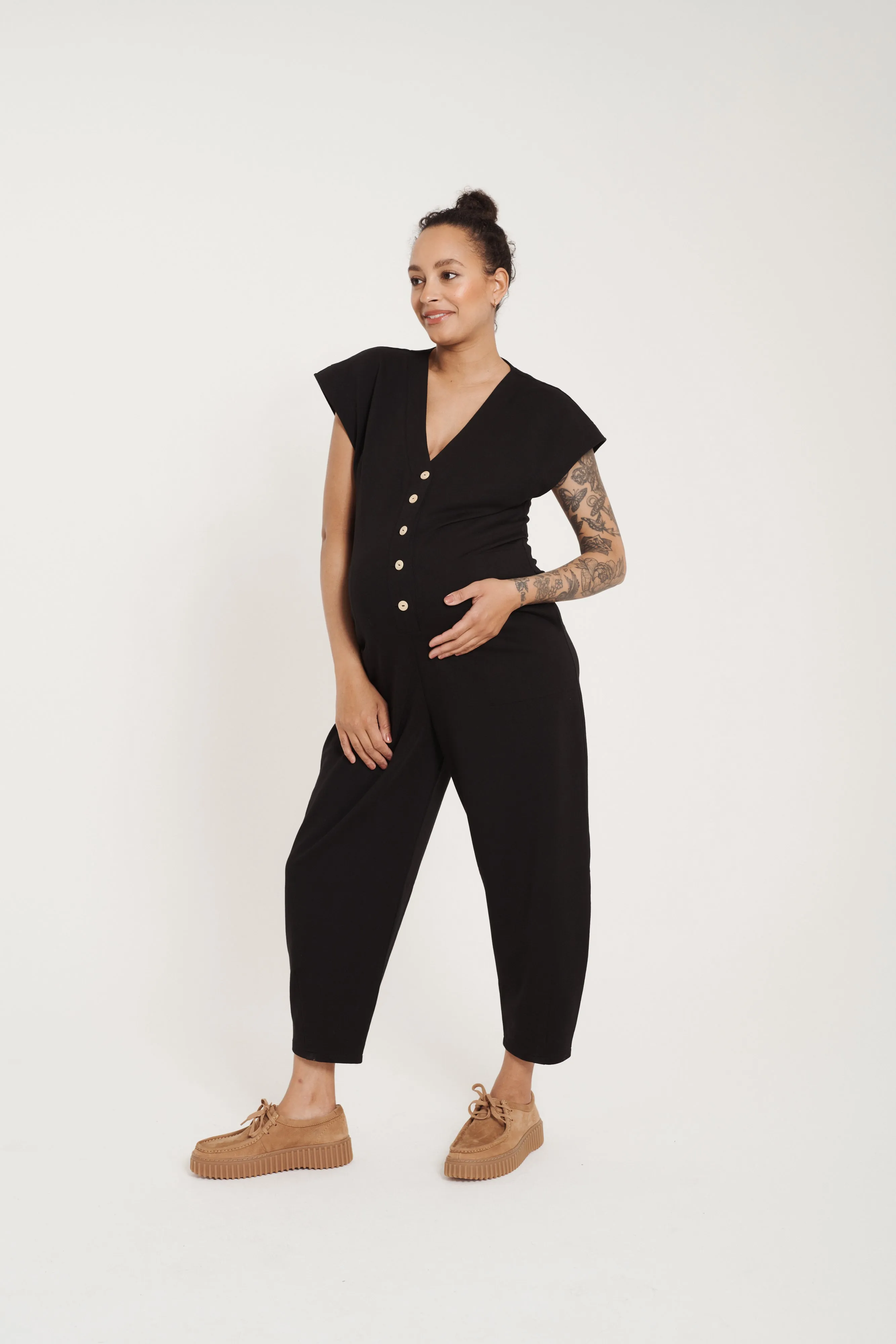 Frankie Jumpsuit - Black sold by Beyond Nine product image thumbnail 3