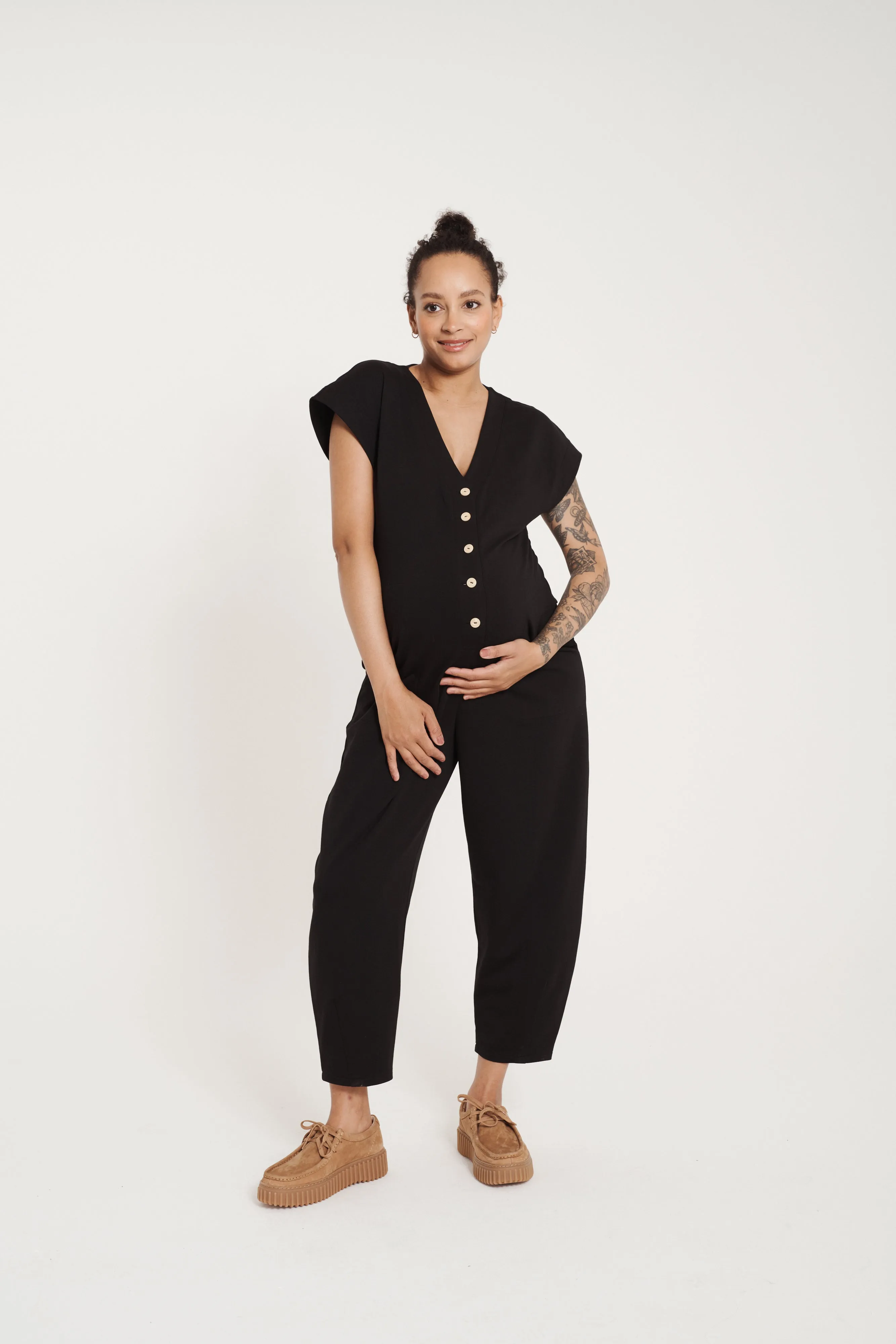 Frankie Jumpsuit - Black sold by Beyond Nine product image thumbnail 4