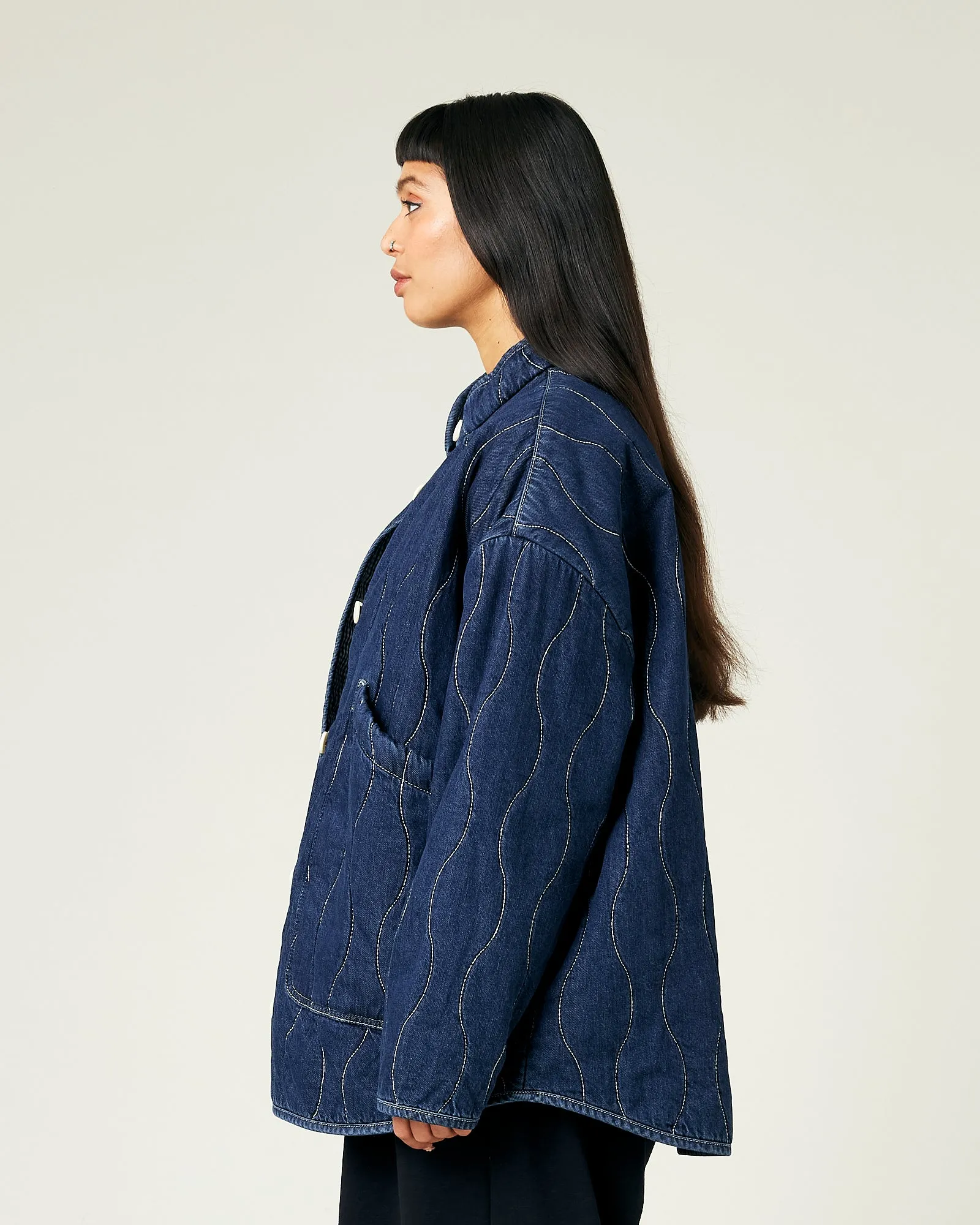 Rue Dark Wash Denim Jacket sold by Beyond Nine product image thumbnail 2